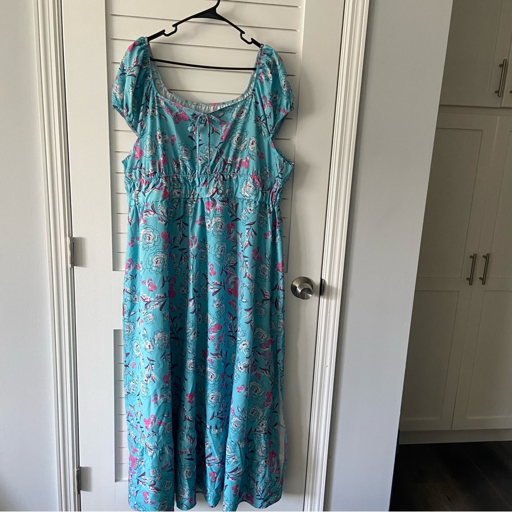 Floral Maxi Dress Size 4XL